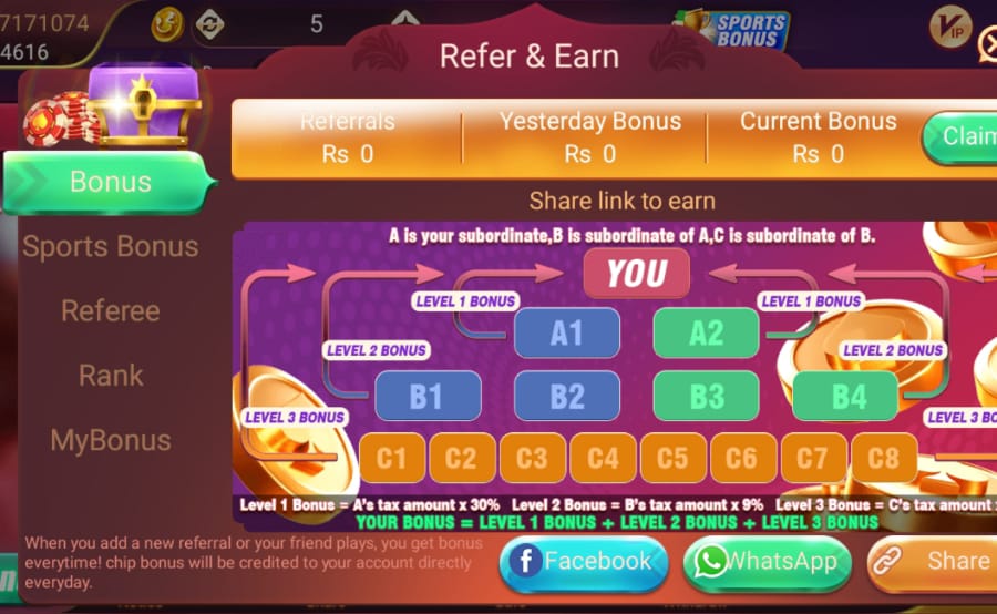 3 Patti Gold Features